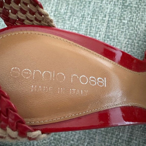 Unique Sergio Rossi ankle strap heels. Size 37. No box, original dust bag. - Picture 11 of 15